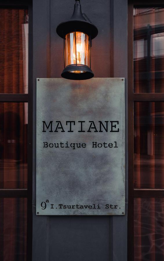 Matiane Boutique Hotel Tbilisi Bagian luar foto